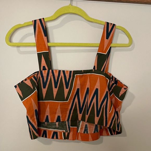 NWT Veronica Beard Tiffany Square Neck Top. Small. - Picture 6 of 6